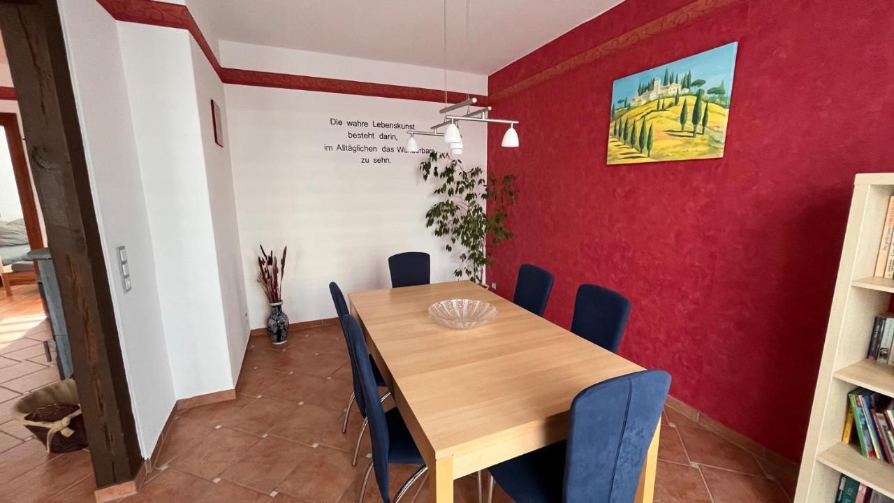 Ferienwohnung Am Bodetal Mit Wallbox Fuer E-Auto Thale Exteriör bild